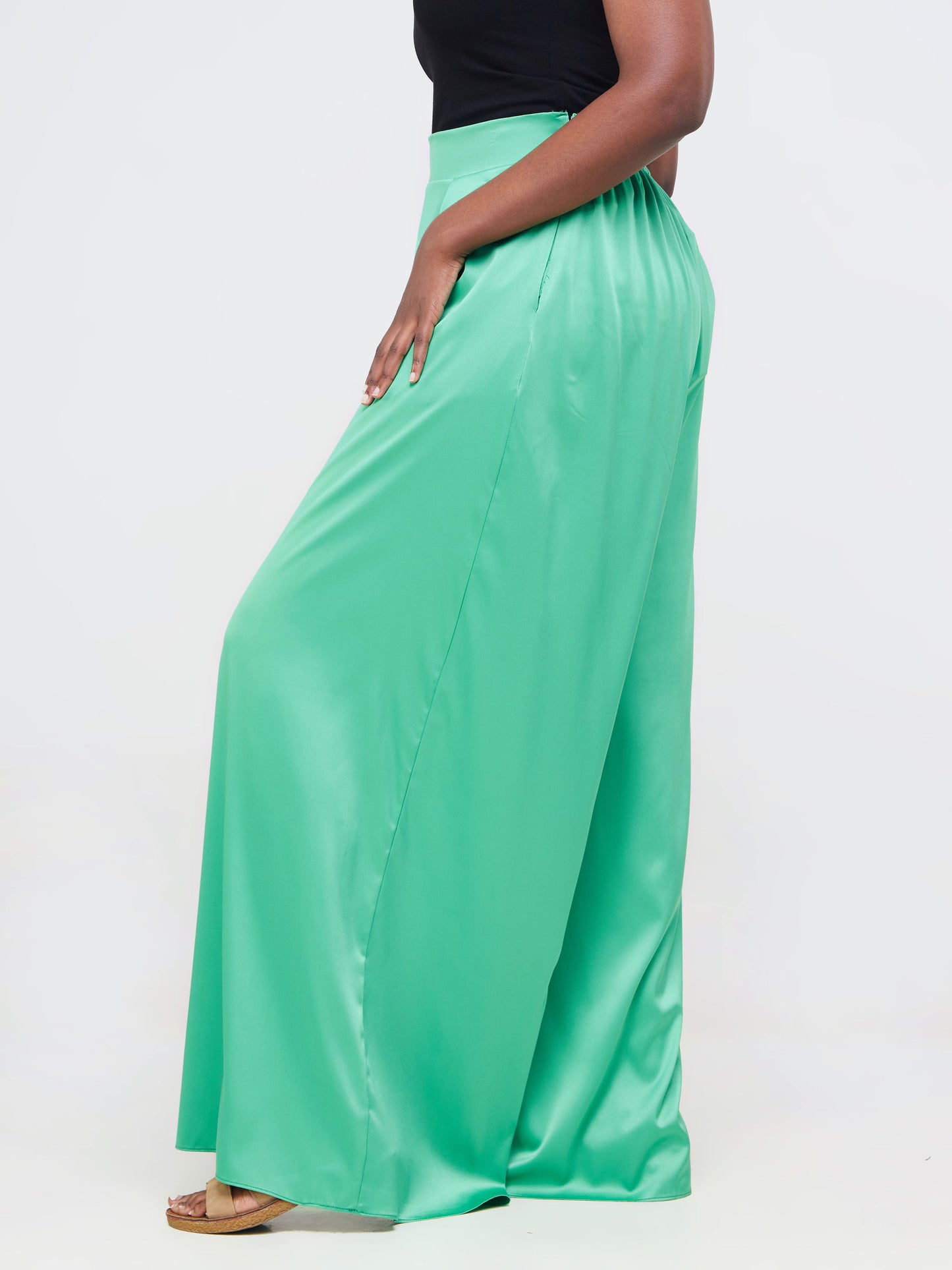 Vivo Fara Wide Leg Pants - Green
