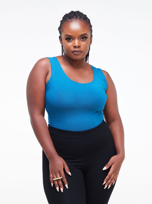 Vivo Basic RT Sleeveless Bodysuit - Teal