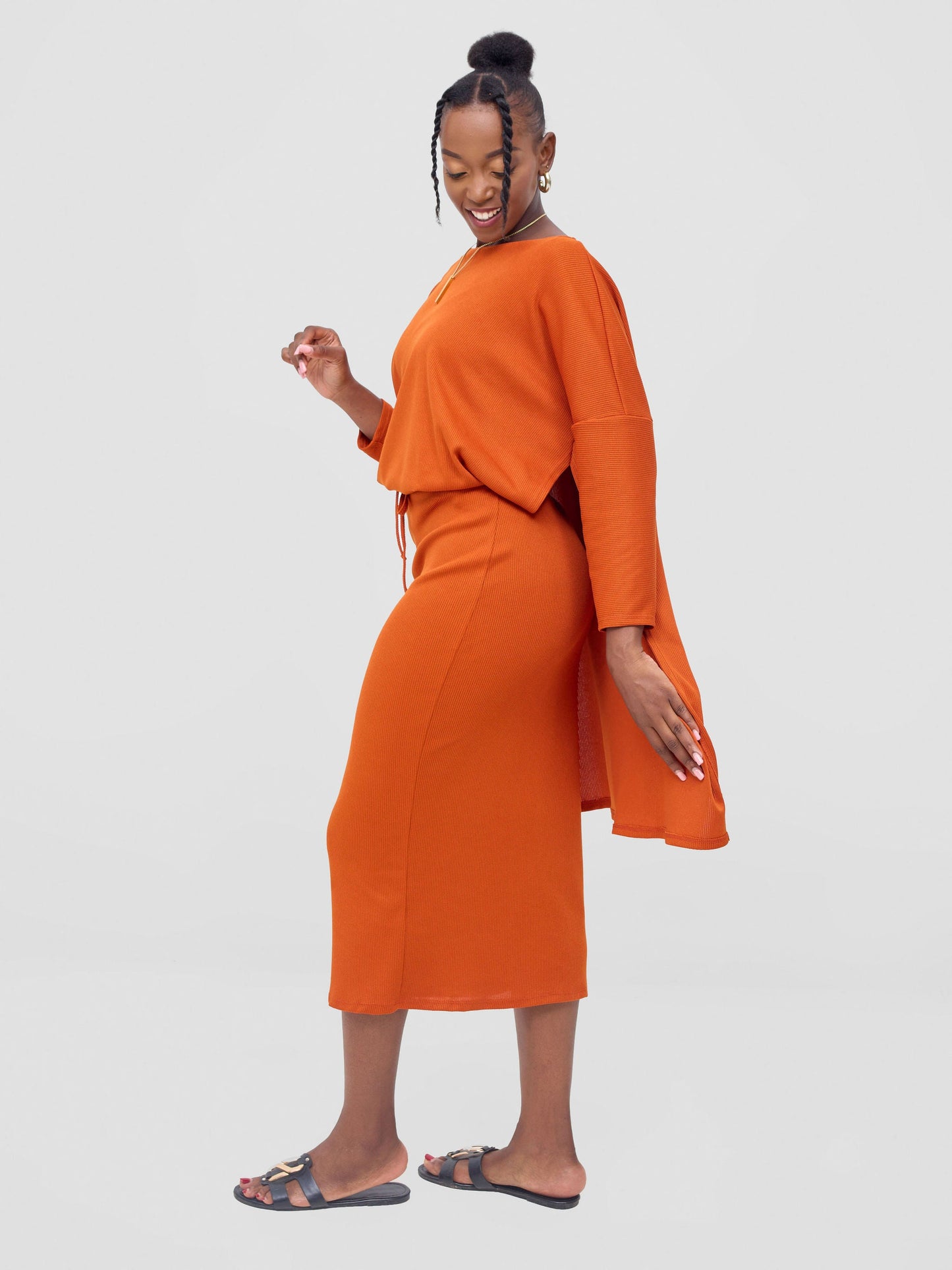 Vivo Safa Sweater - Rust