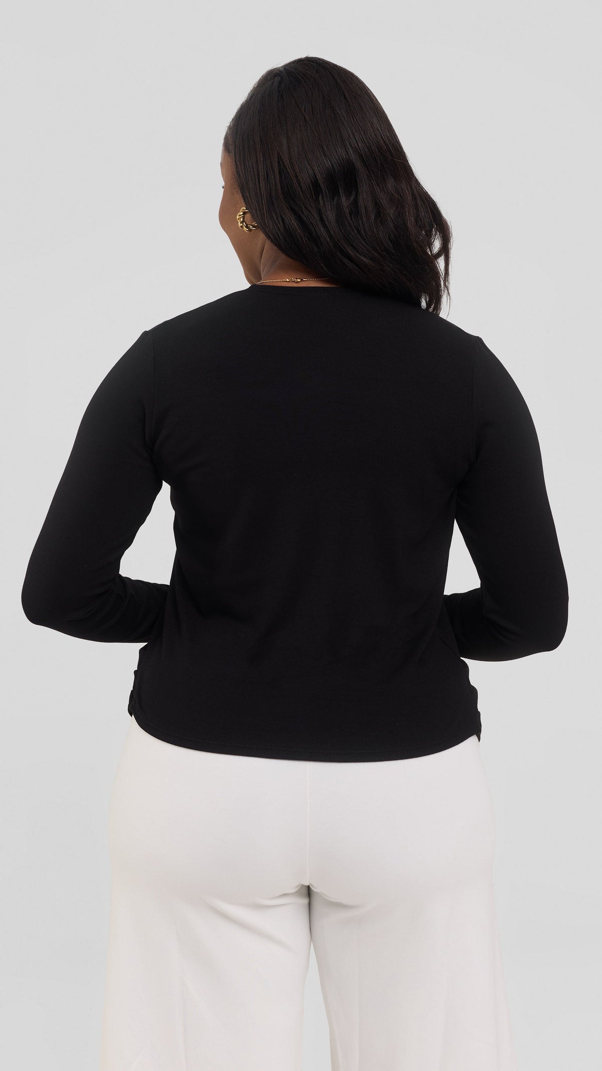 Vivo Everyday Sienna Waterfall in Jersey - Black