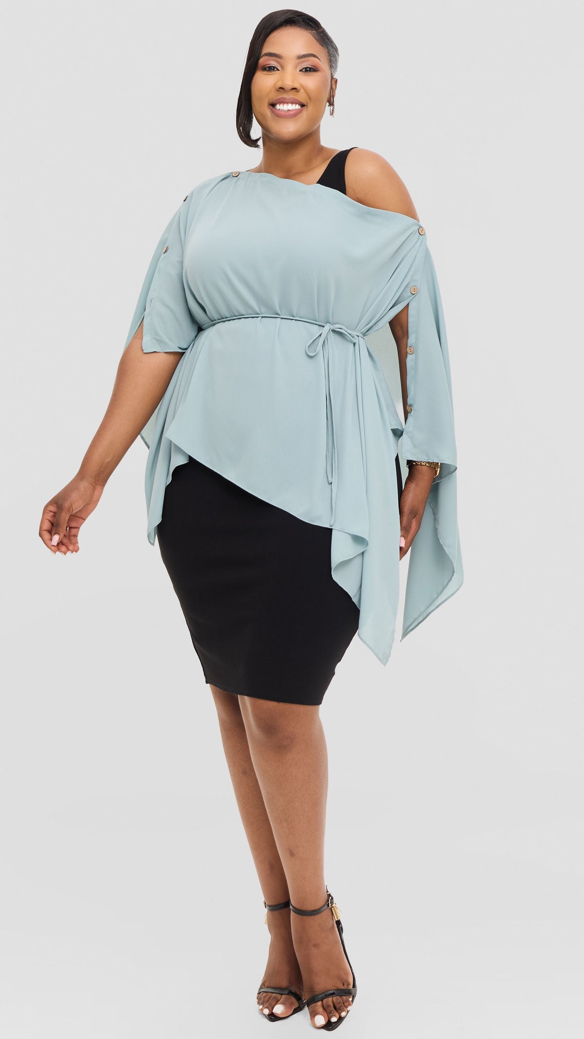 Vivo Multiway Cover Up in Chiffon - Mint Green