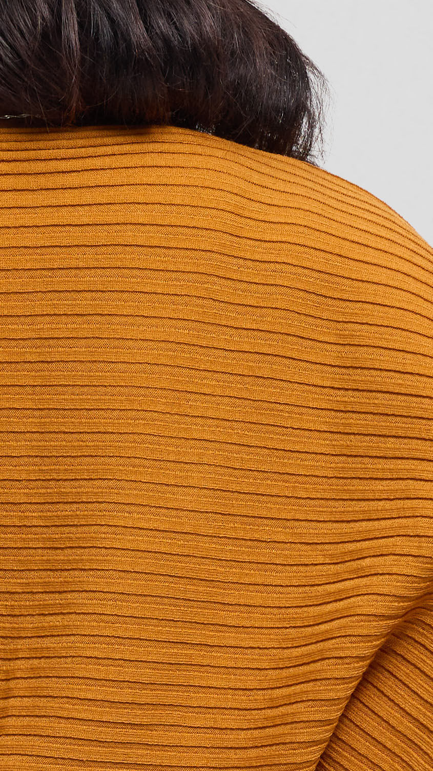 Vivo Balloon Sleeved Sweater - Mustard