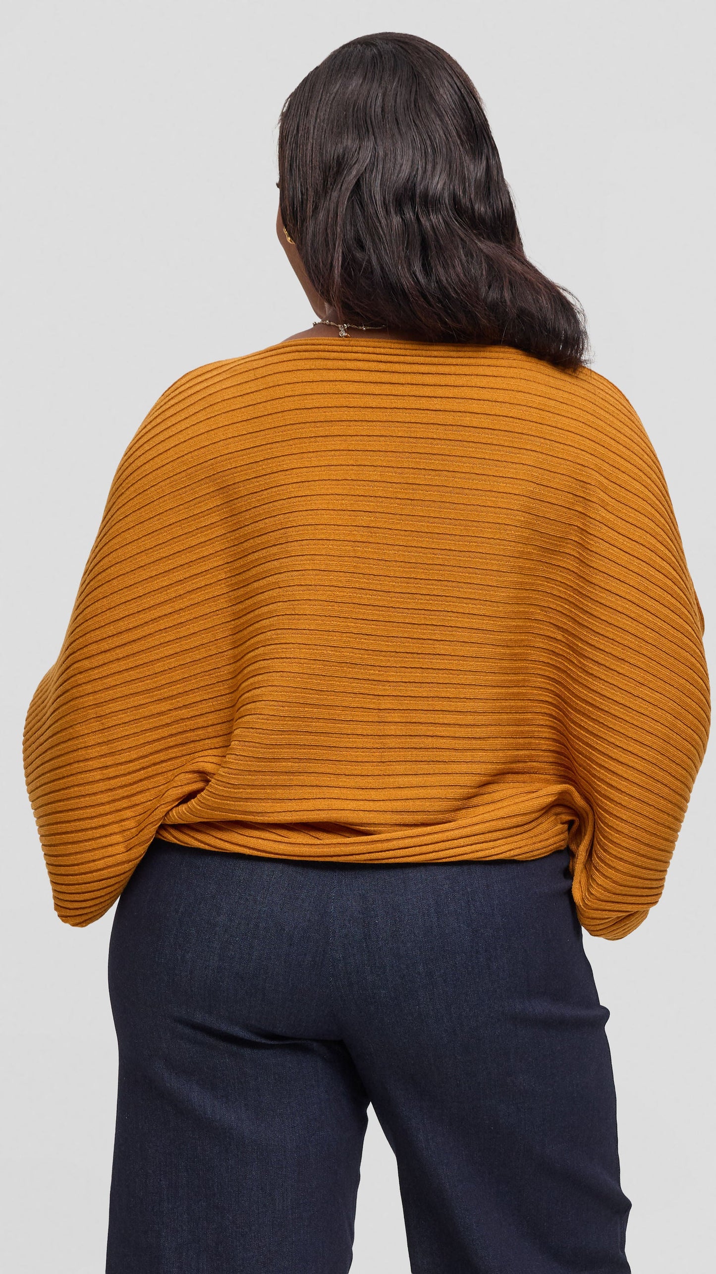 Vivo Balloon Sleeved Sweater - Mustard