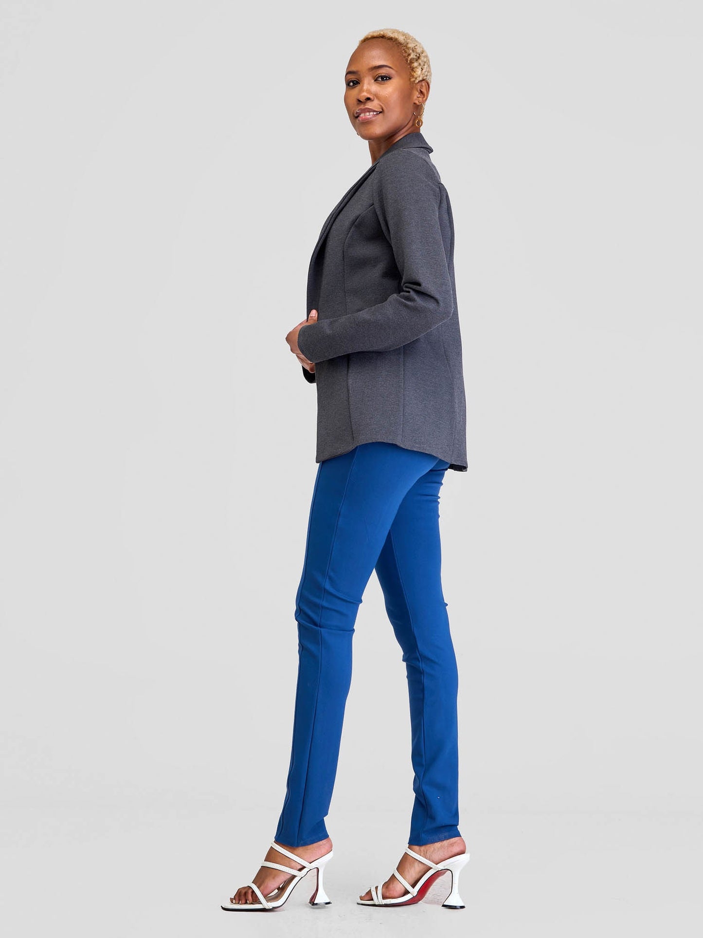 Vivo Faraji Long Sleeve Jacket -Grey