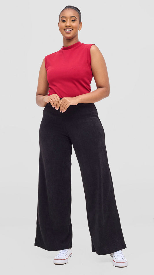 Vivo Diella Wide Leg Pants - Black