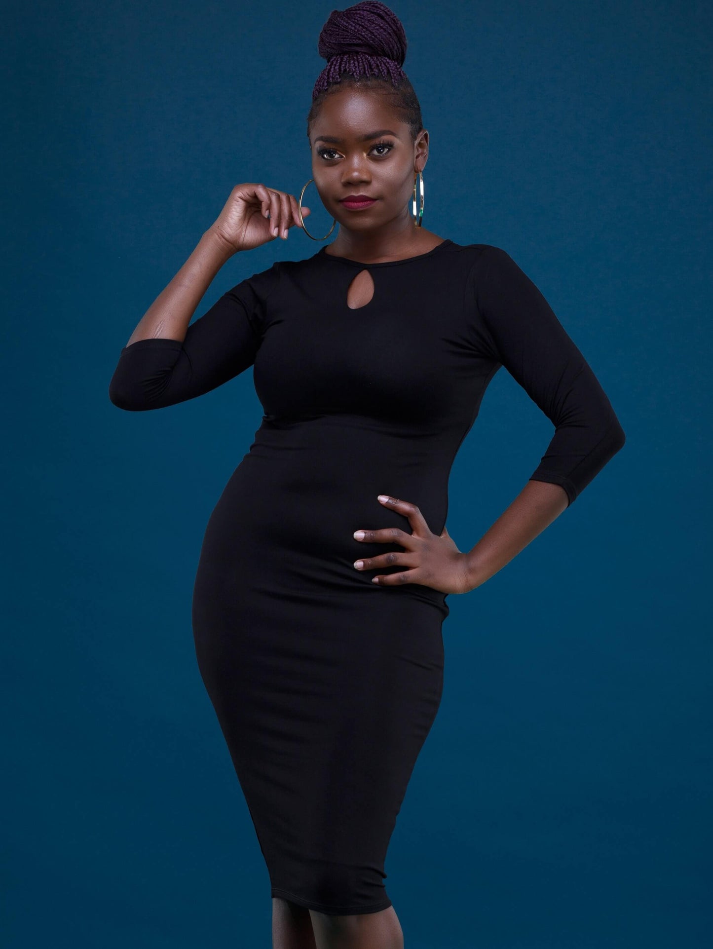 Vivo Sierra Bodycon - Black