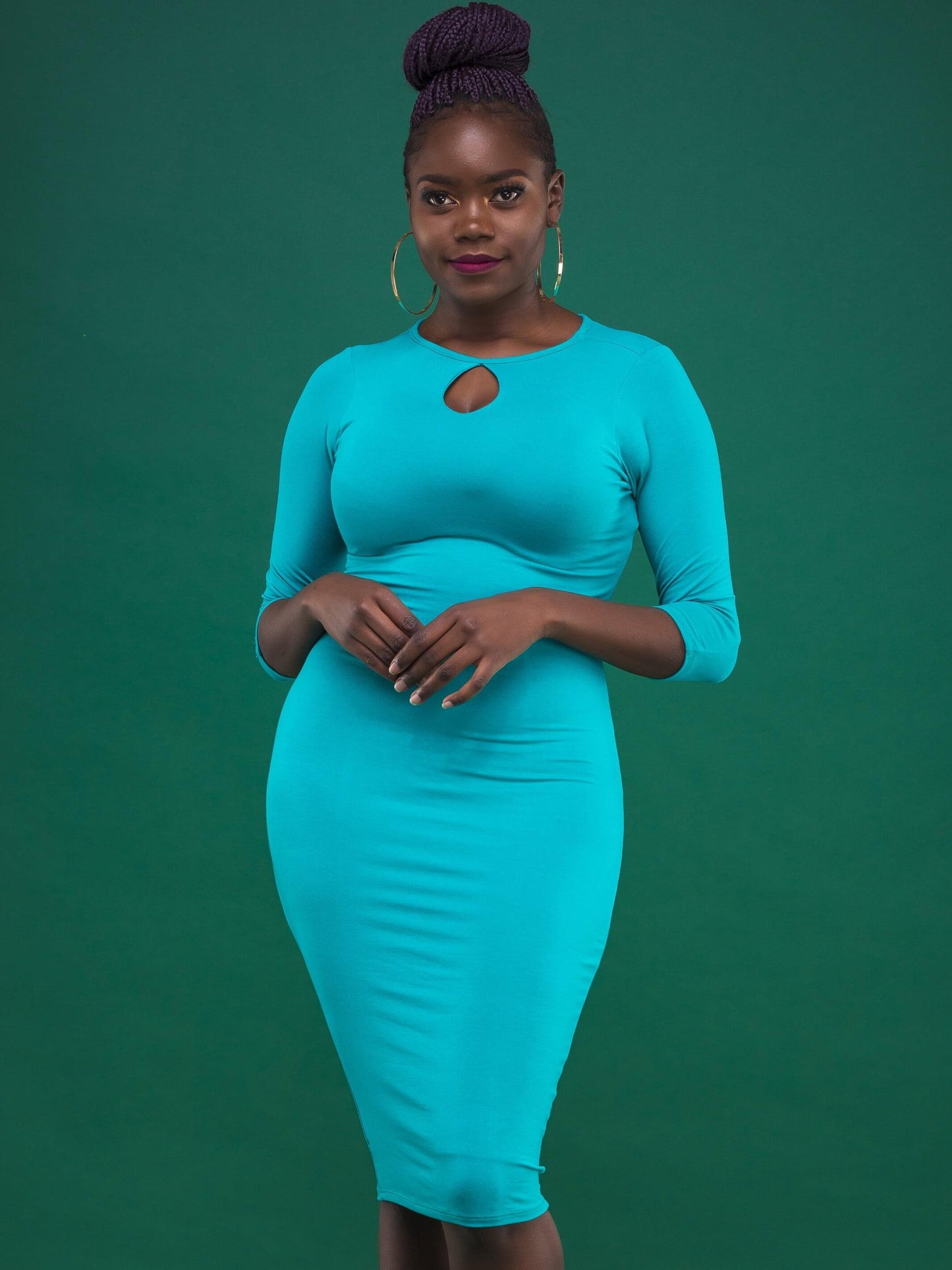 Vivo Sierra Bodycon - Sea Green