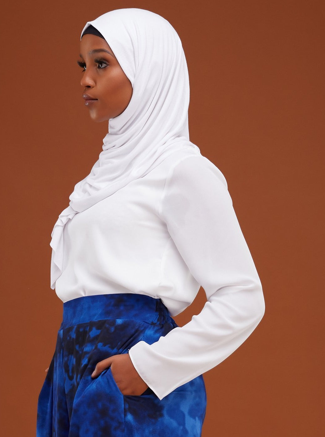 Vivo Basic Hijab Head Wrap - White
