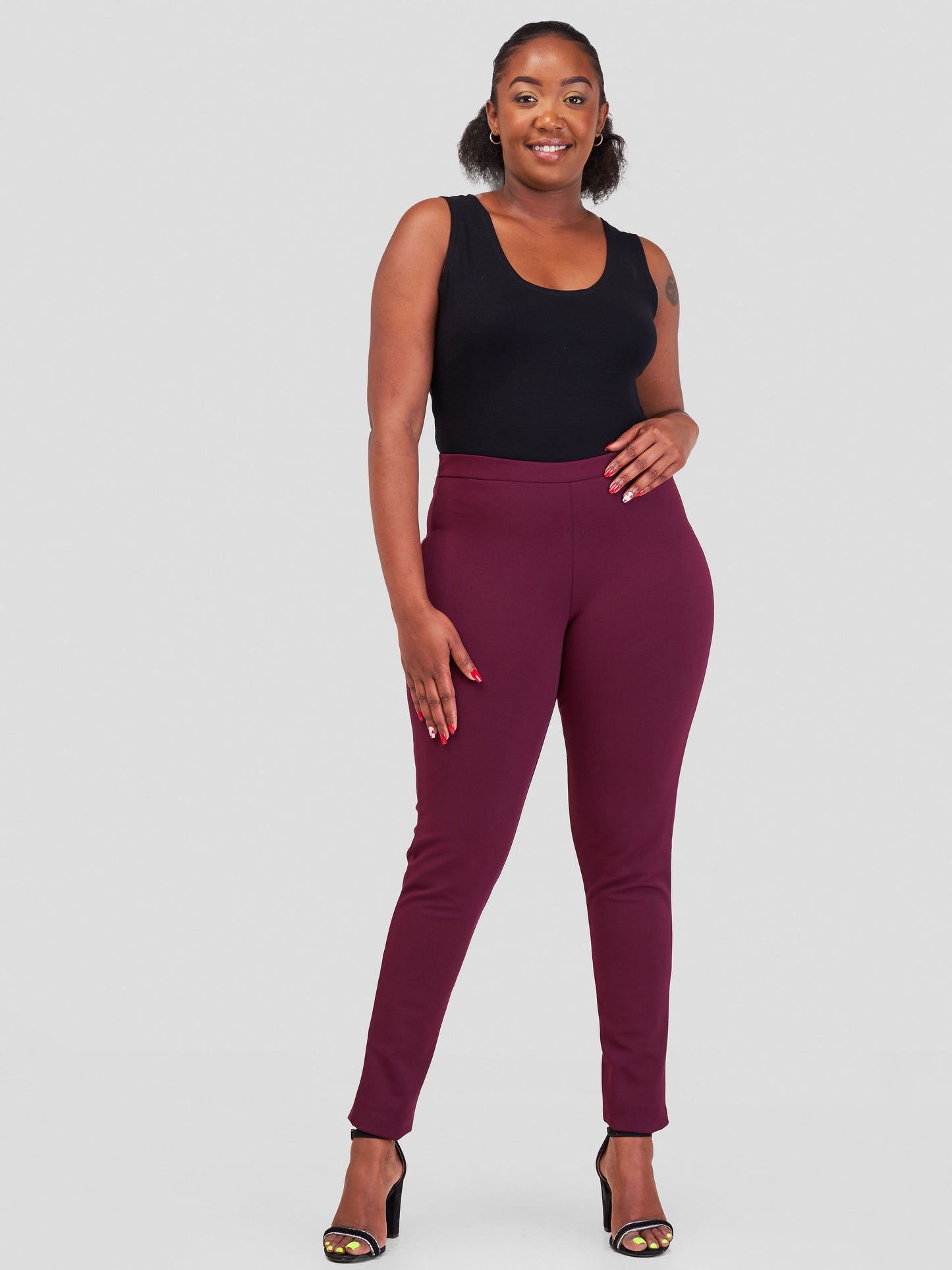 Vivo Sia Leisure Pants - Maroon