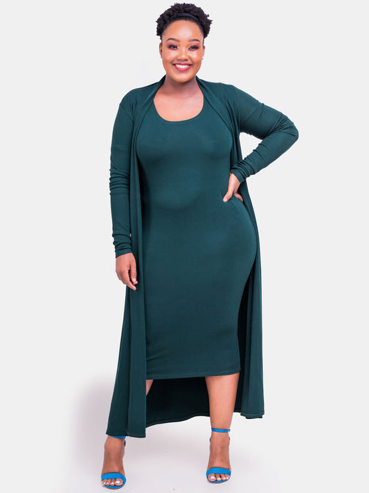 Vivo Leila Waterfall - Dark Green - Shop Zetu