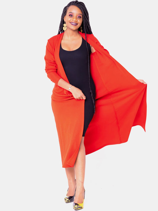 Vivo Leila Waterfall - Red - Shop Zetu