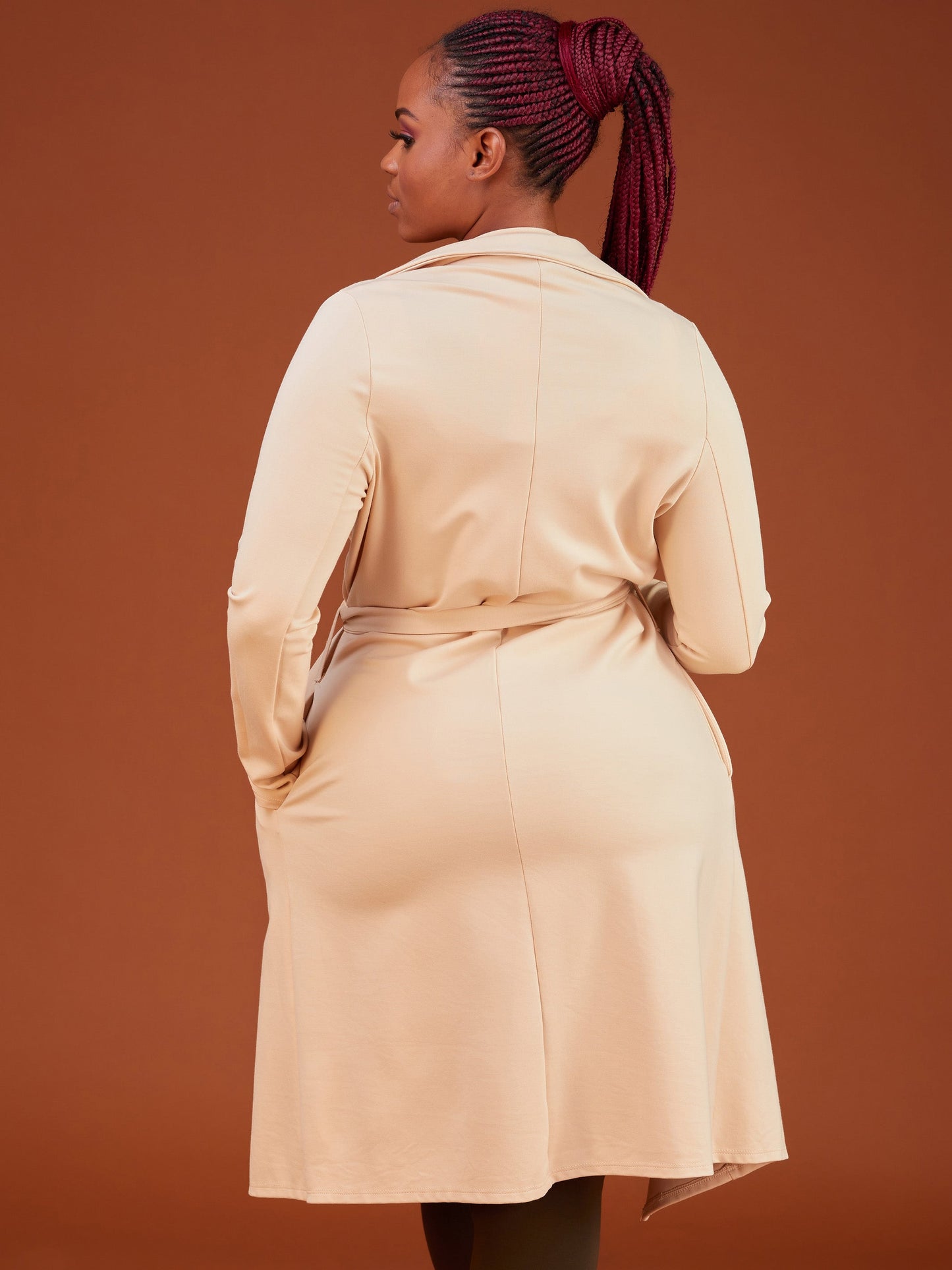 Vivo Basic Trench Coat - Buttermilk