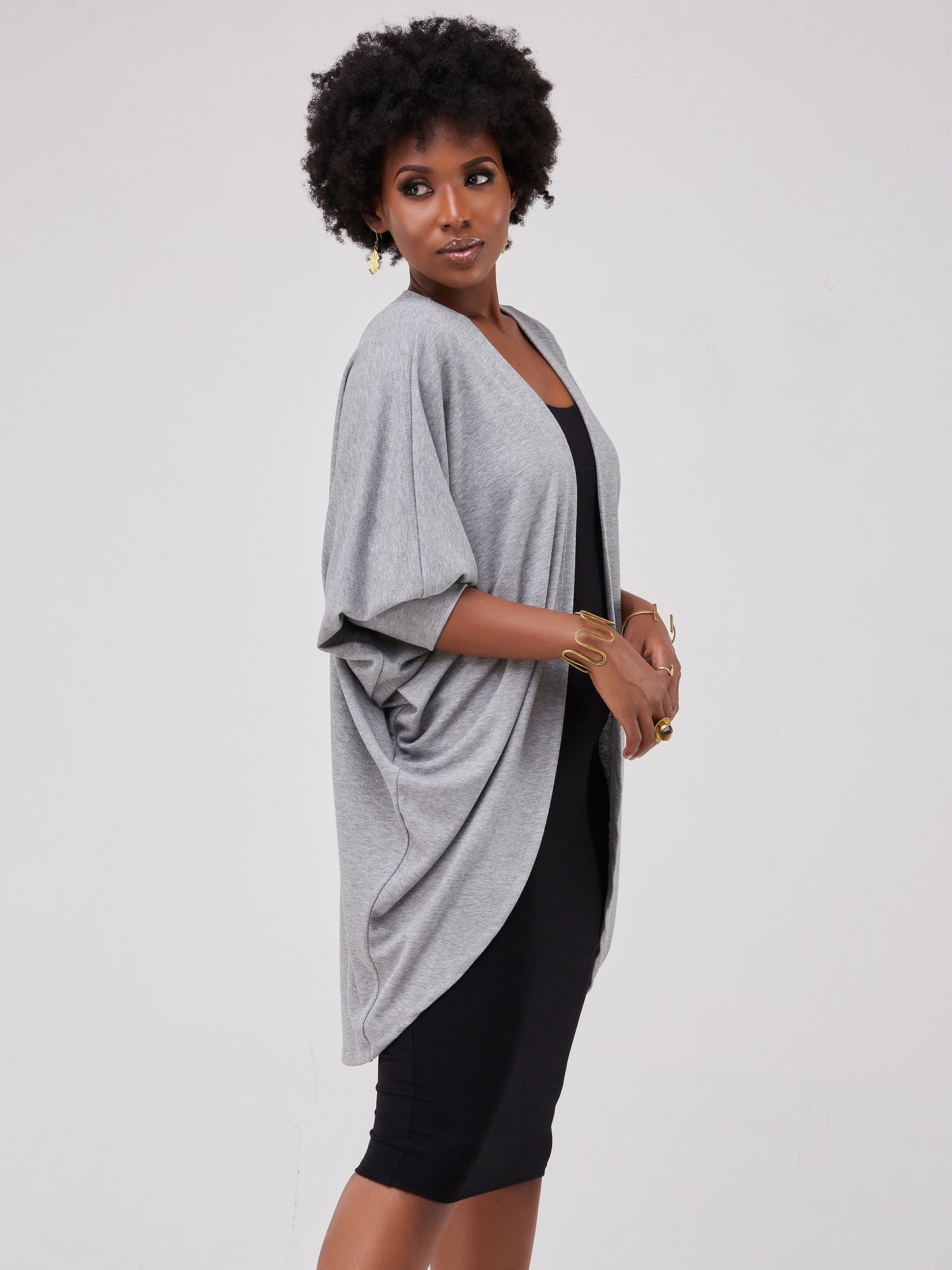 Vivo Mini Butterfly Sweater - Grey