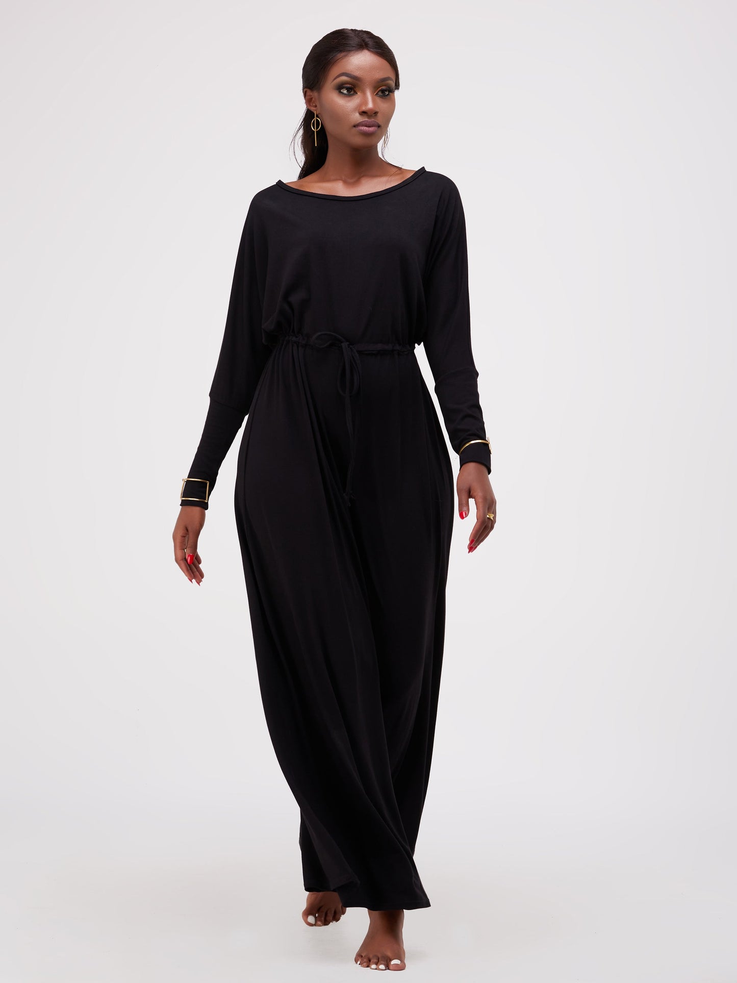 Vivo Lulu Dolman Jumpsuit - Black
