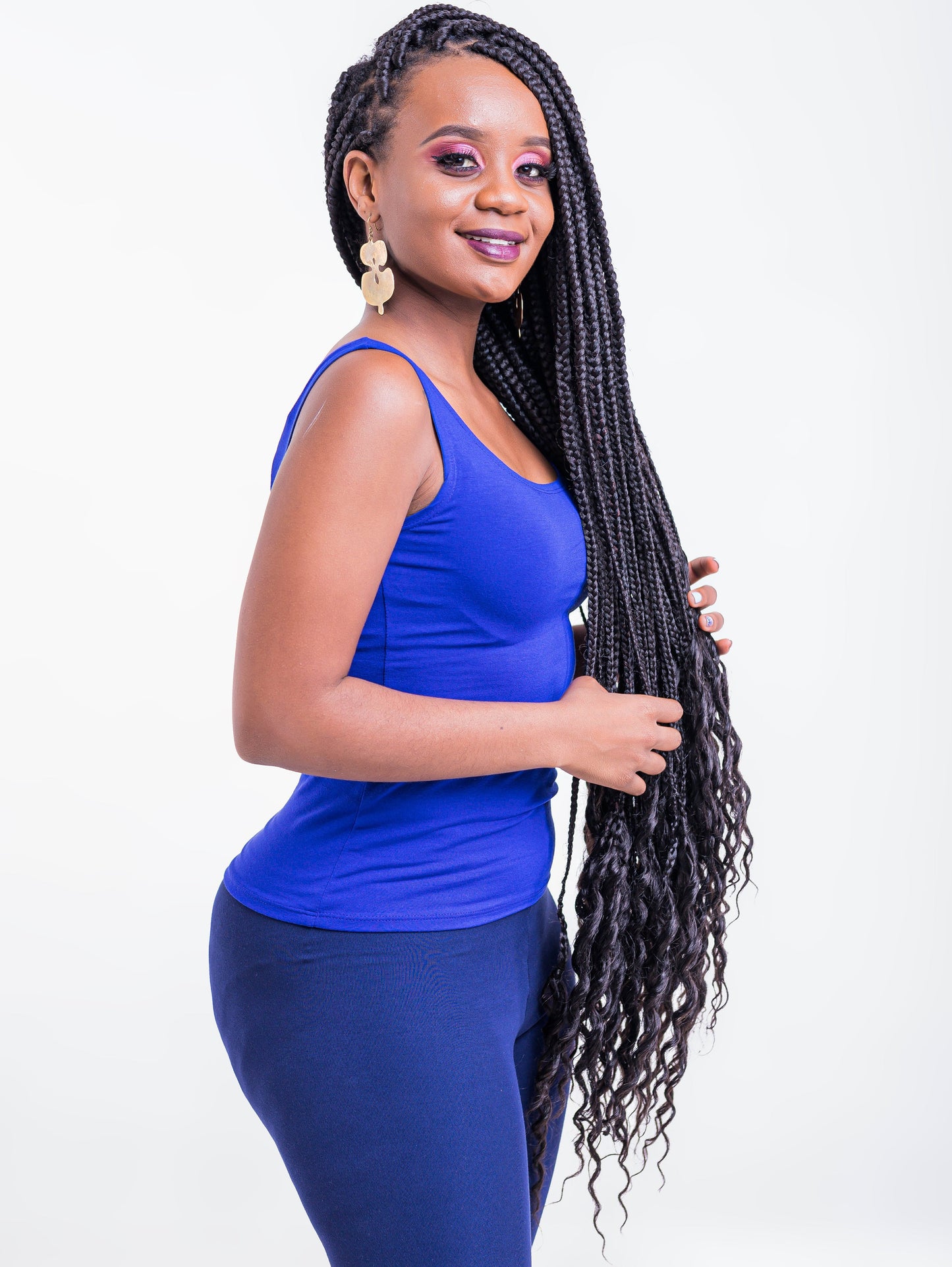 Zoya Basic Tank Top - Royal Blue