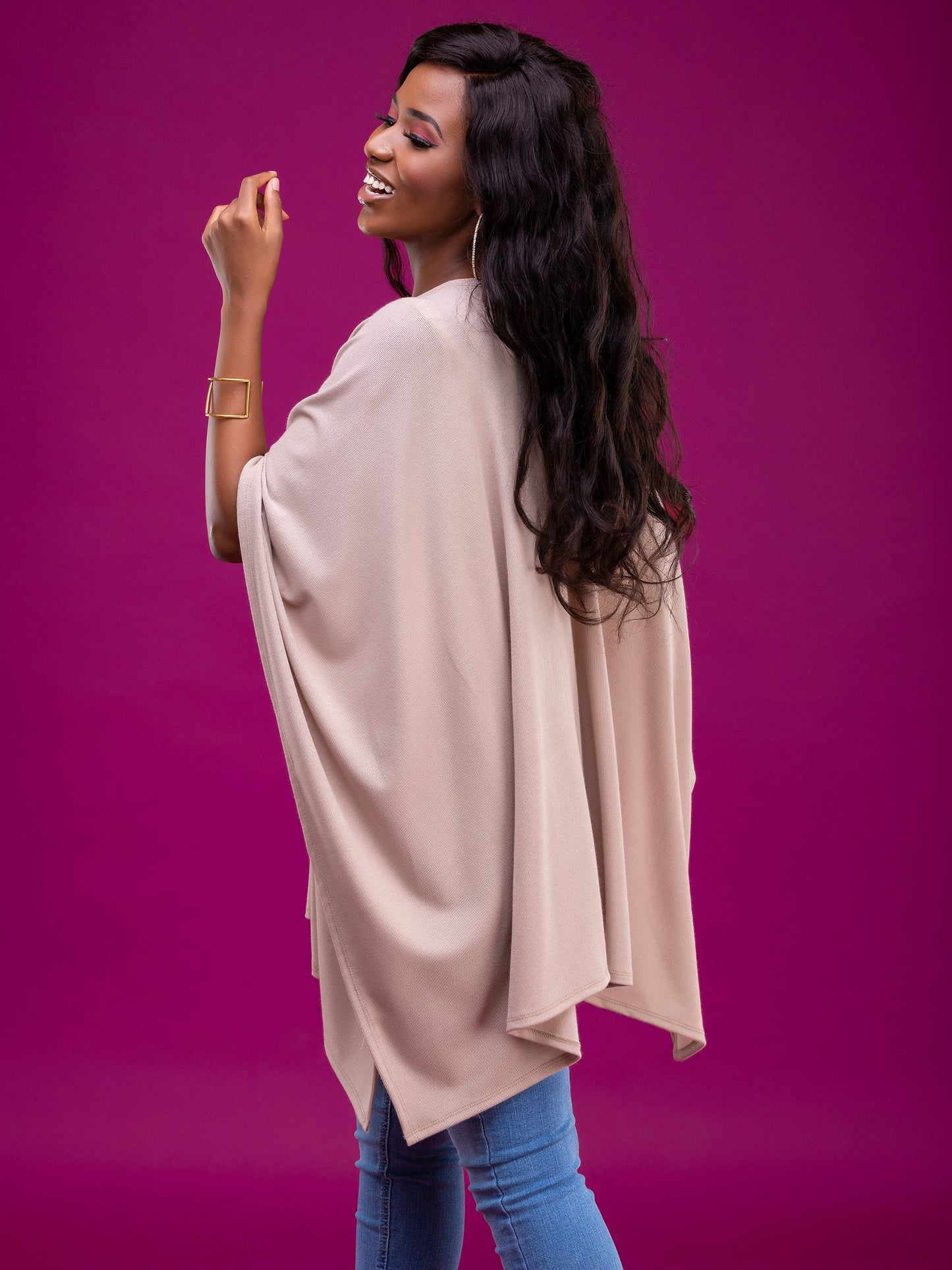 Vivo Rosie Shawl - Taupe