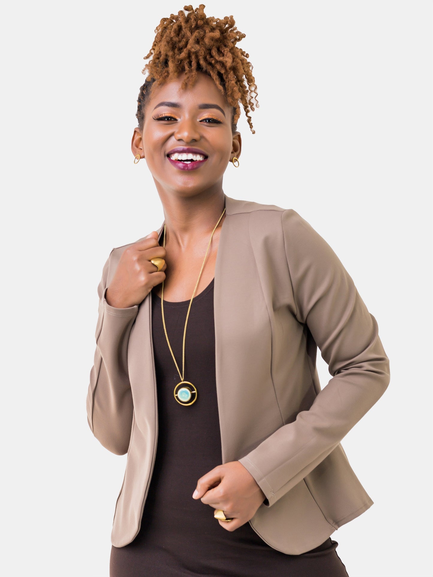 Vivo Basic Ali Jacket - Taupe