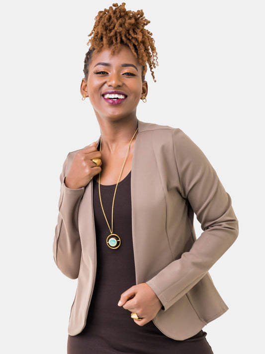 Vivo Basic Ali Jacket - Taupe