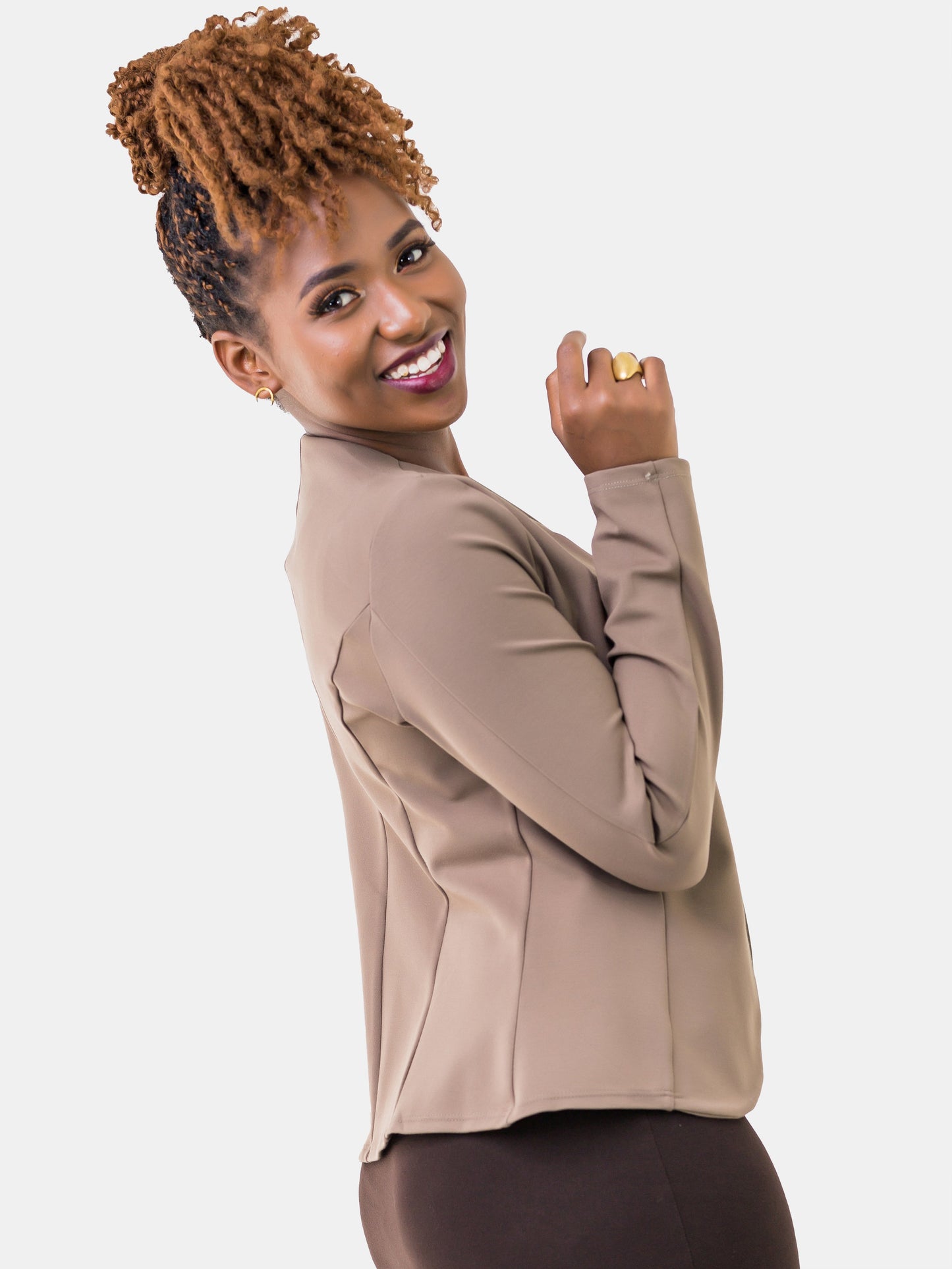 Vivo Basic Ali Jacket - Taupe