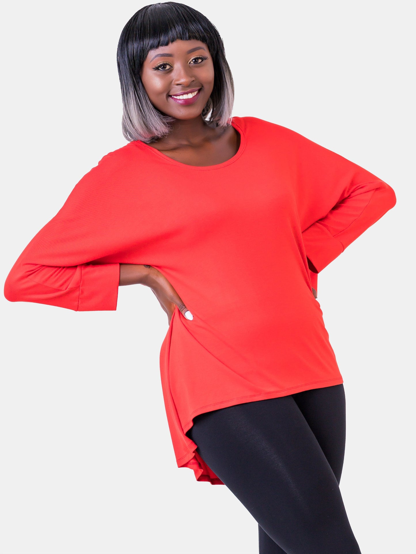 Vivo EW Top - Red - Shop Zetu