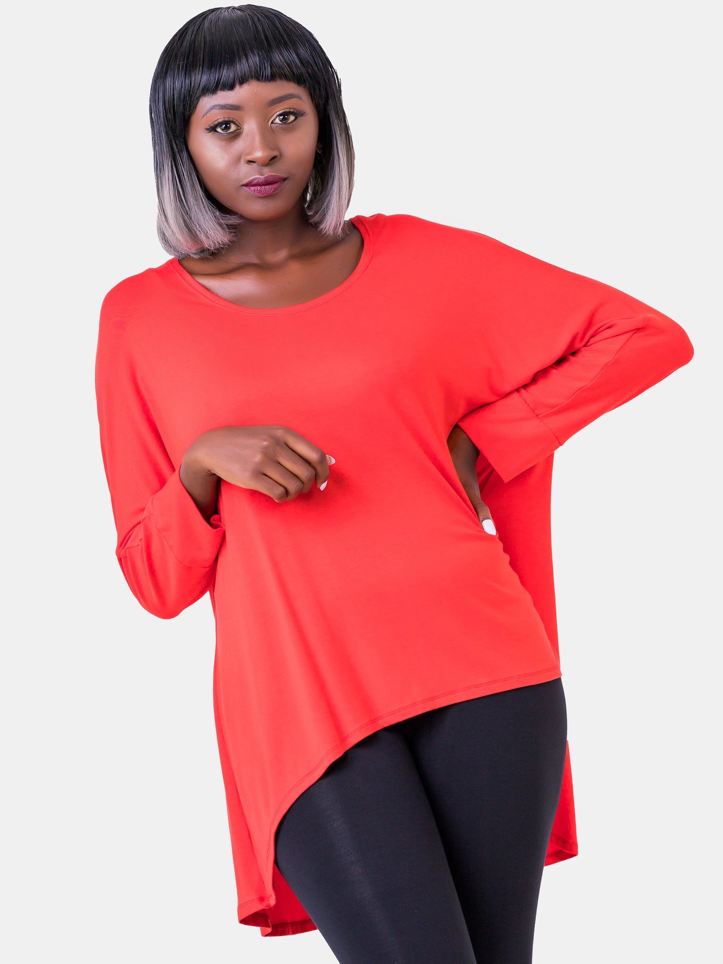 Vivo EW Top - Red - Shop Zetu
