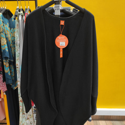 Vivo Issa Butterfly Sweater Waterfall - Black