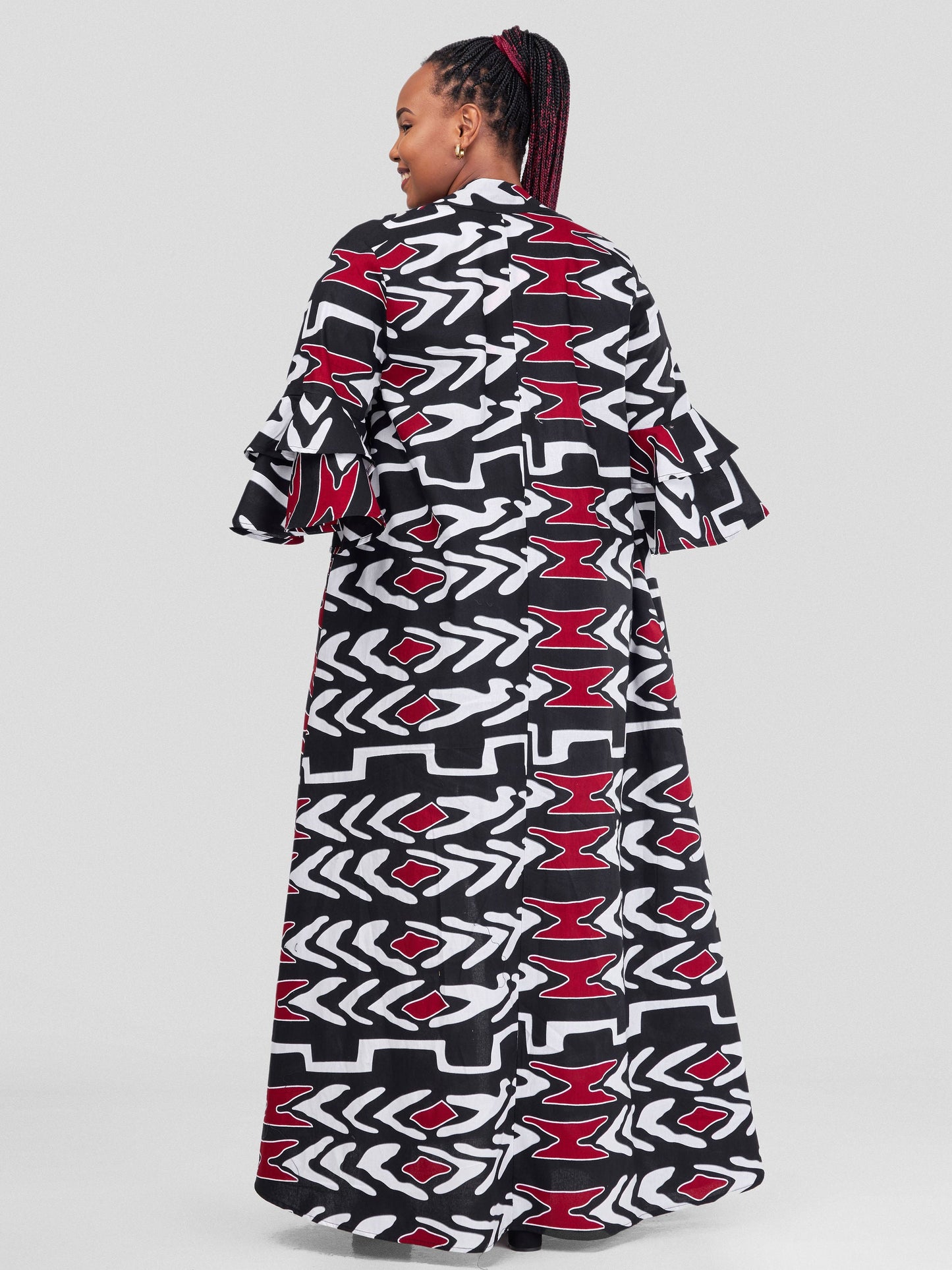 Vivo Naya Flounce Sleeve Kimono - Mshale