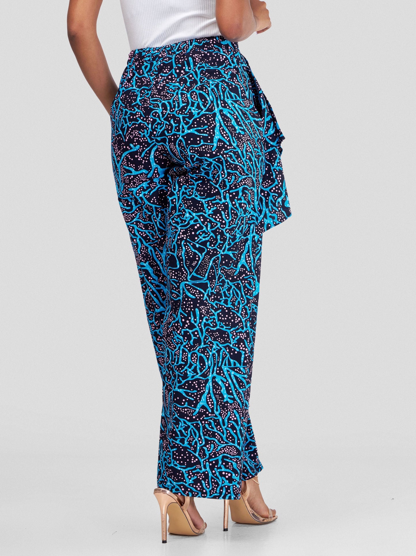 Vivo Naya Draped Panel Pants - Mawimbi