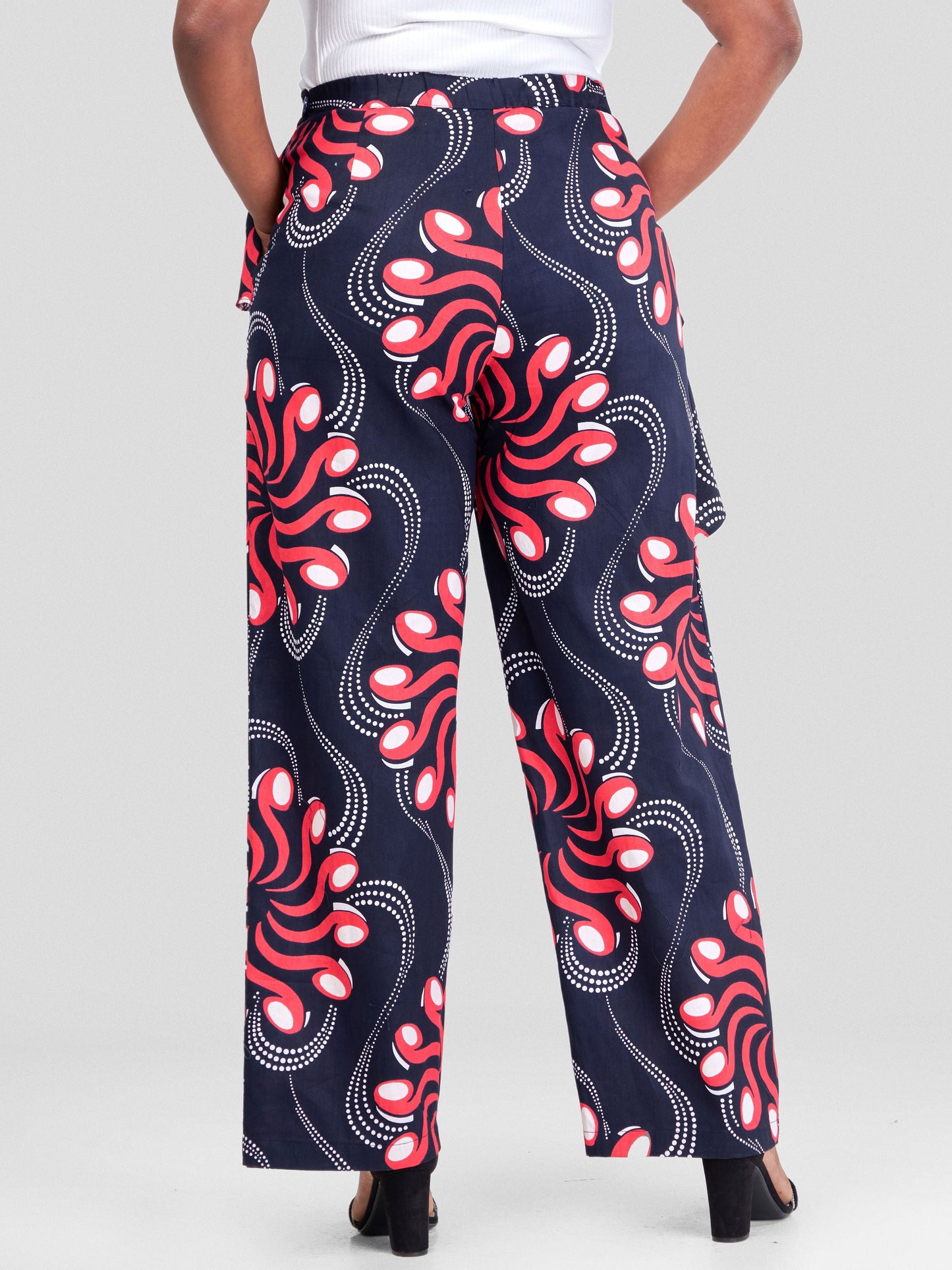 Vivo Naya Draped Panel Pants - Pweza