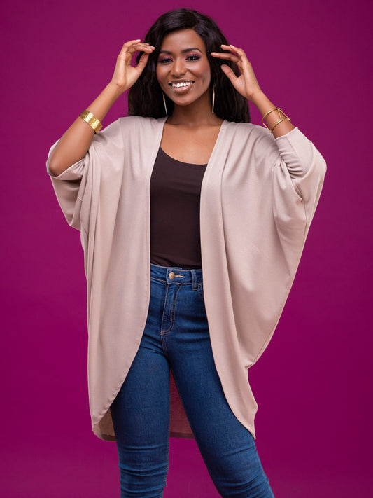 Vivo Mini Butterfly Sweater - Taupe