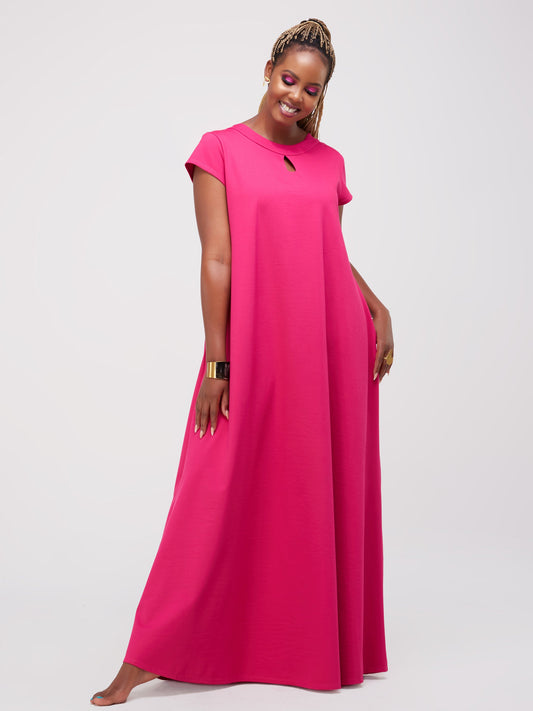Vivo Sierra Tent Maxi Dress - Pink