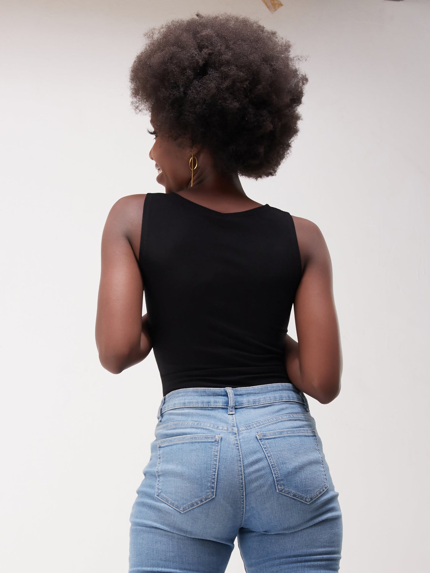 Vivo Basic RT Sleeveless Bodysuit - Black