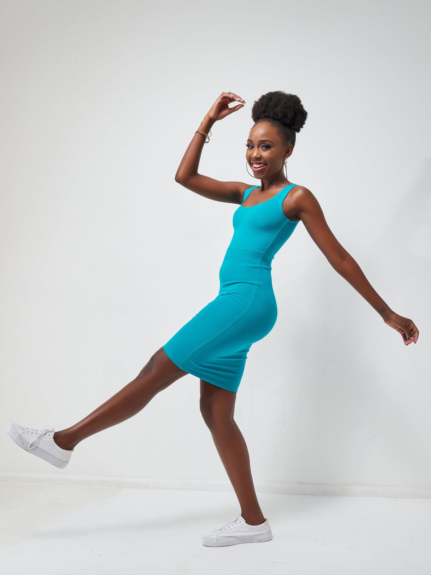 Zoya Basic Bodycon - Sea Green