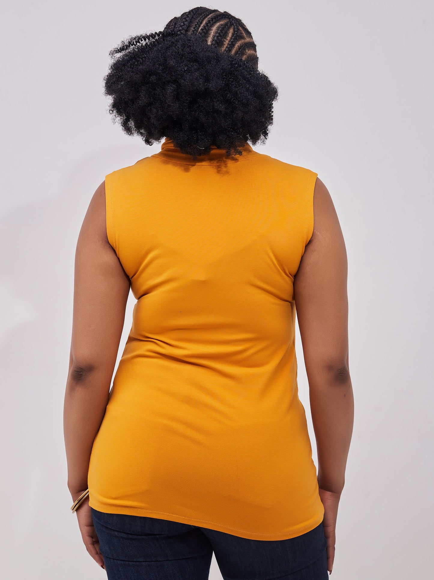 Vivo J.O Sleeveless Top - Mustard