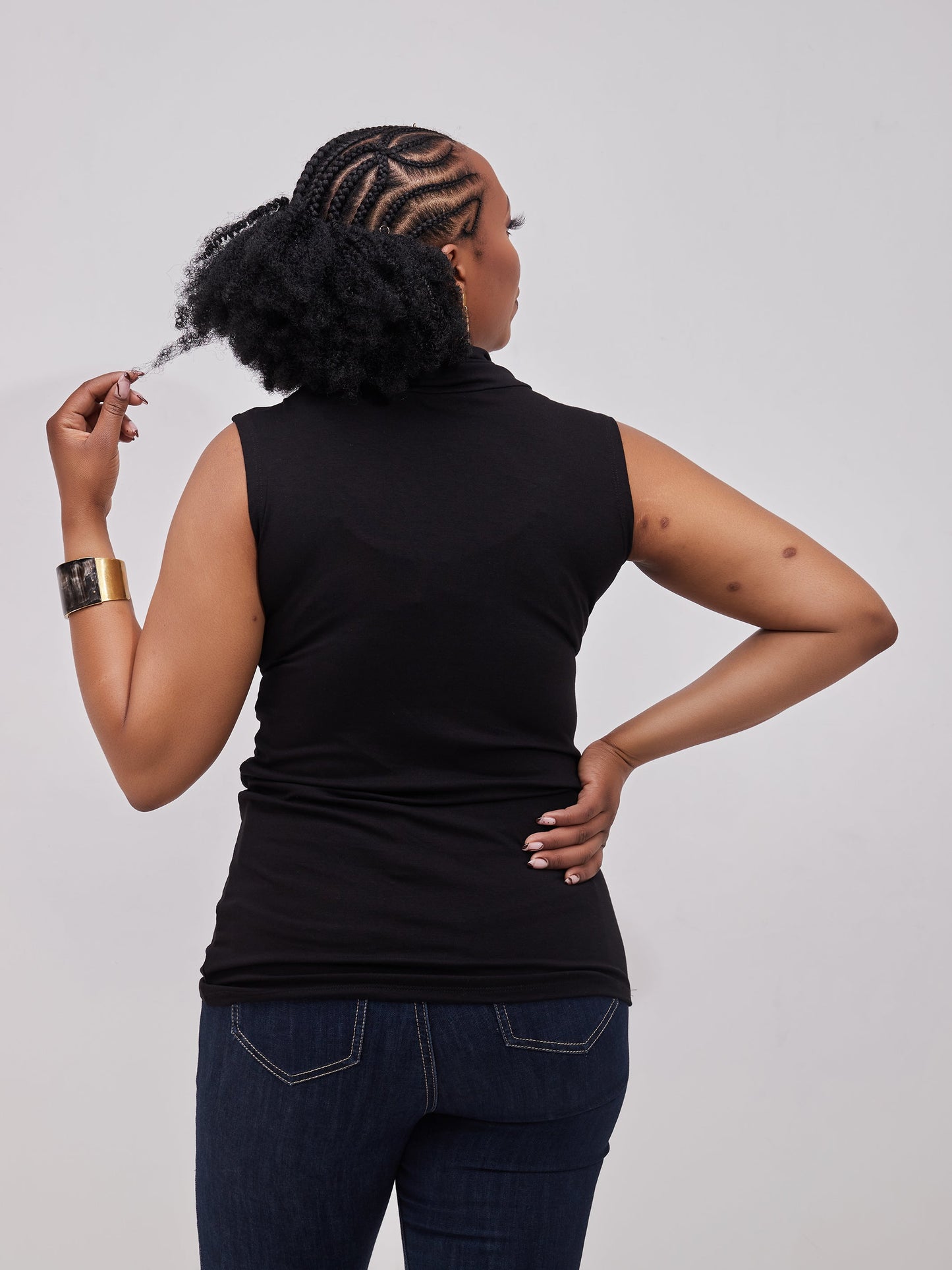 Vivo J.O Sleeveless Top - Black