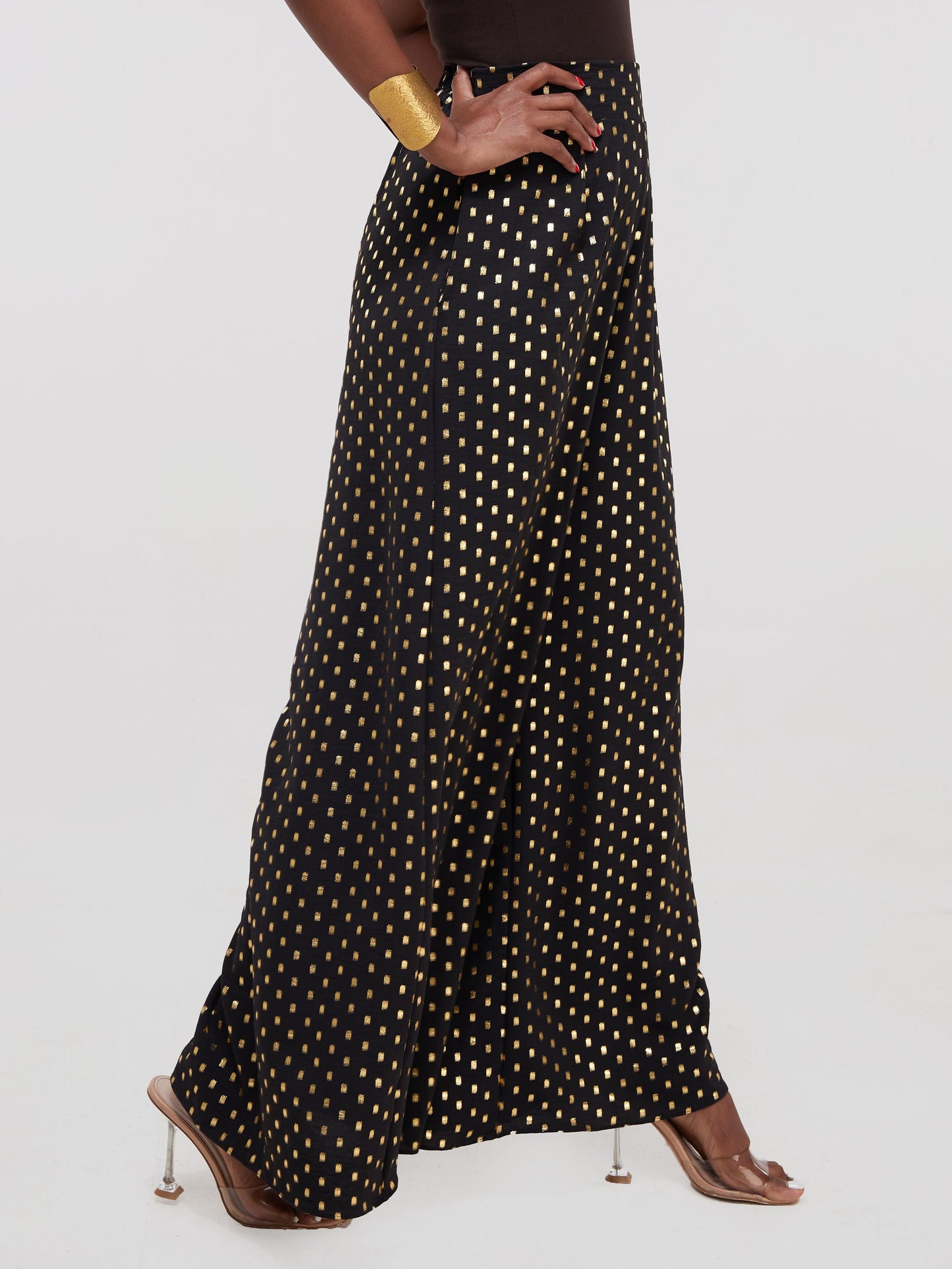 Vivo Hera Wide Leg Pants - Black