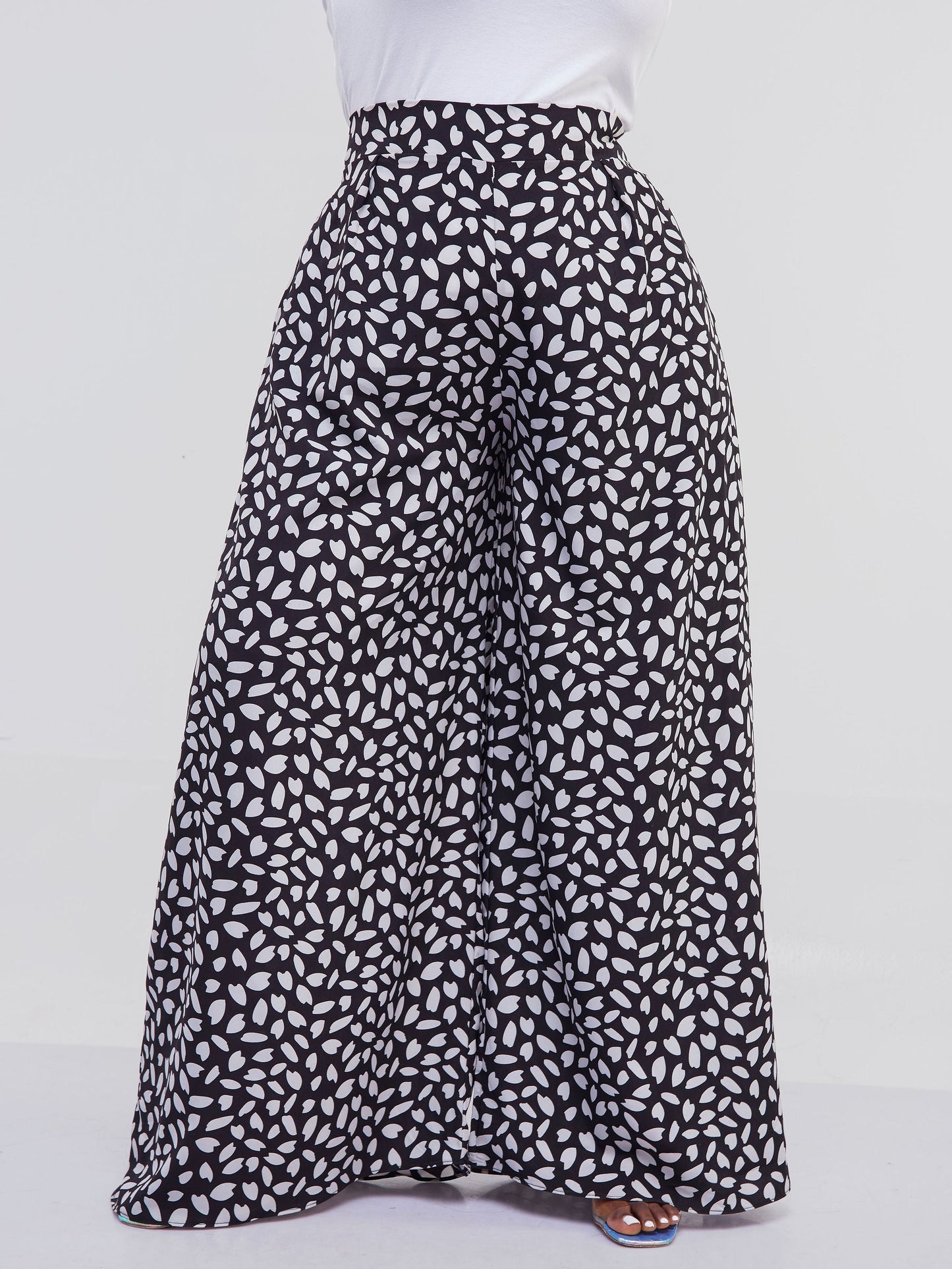 Vivo Jema Palazzo Pants - Black Print