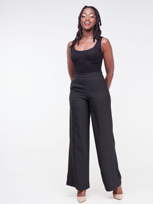 Vivo Fahari Wide Leg Pants - Black