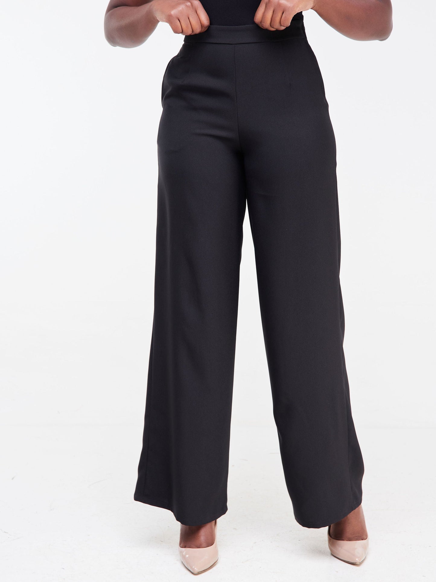 Vivo Fahari Wide Leg Pants - Black