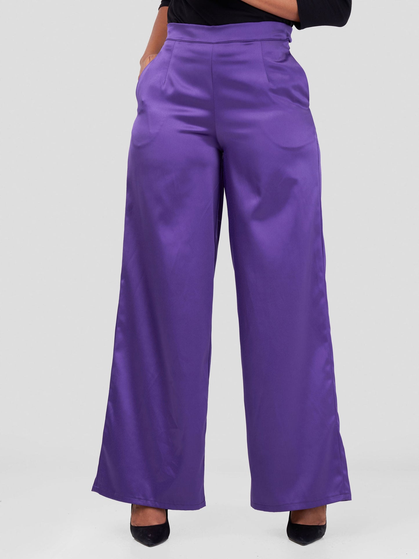 Vivo Raha Wide Leg Pants - Purple
