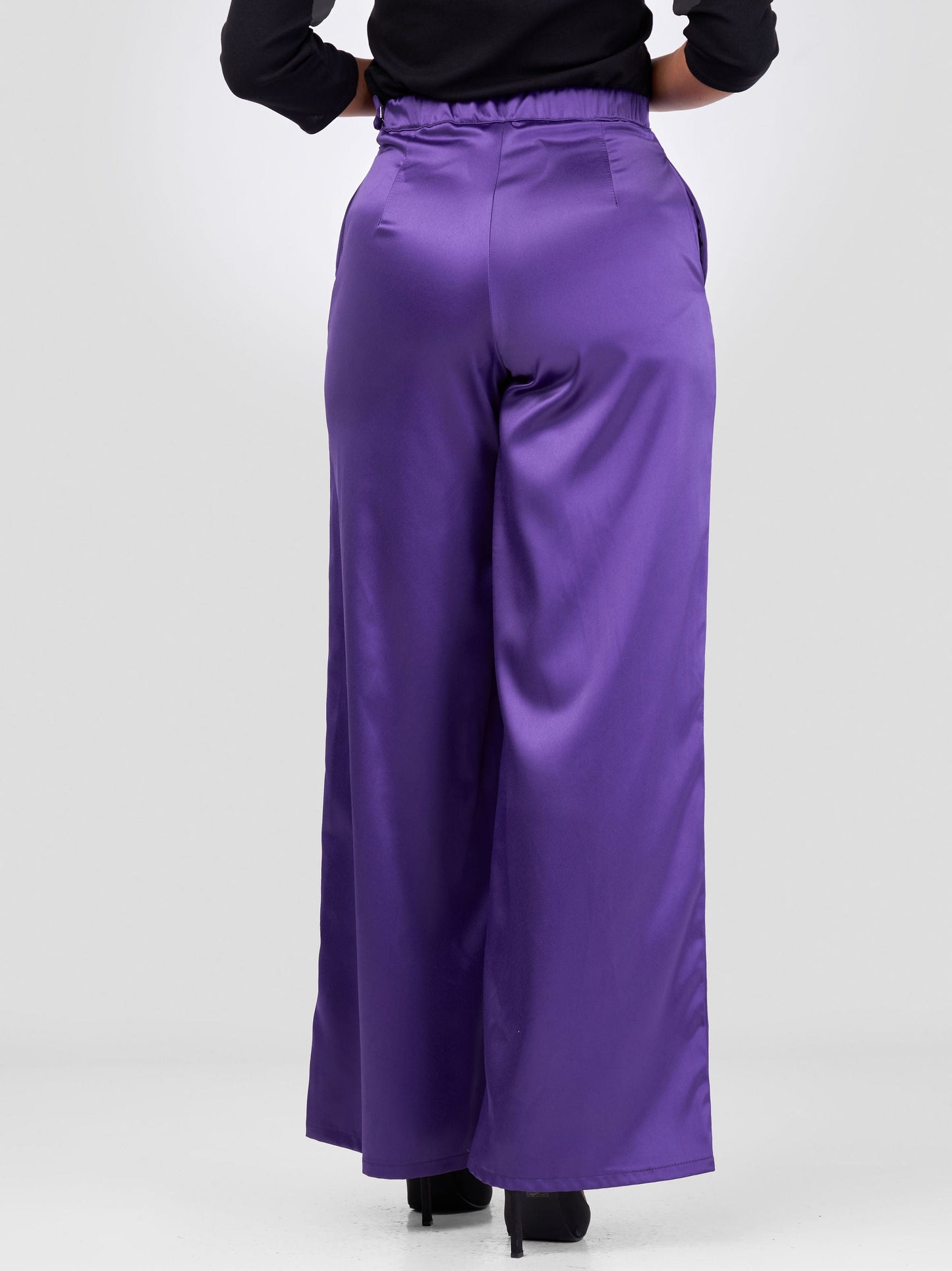 Vivo Raha Wide Leg Pants - Purple