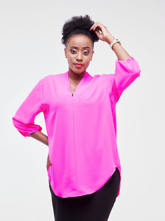 Vivo Dua Shirt - Neon Pink