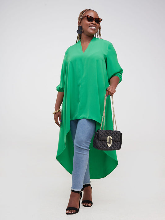 Vivo Dua High Low Top -  Green