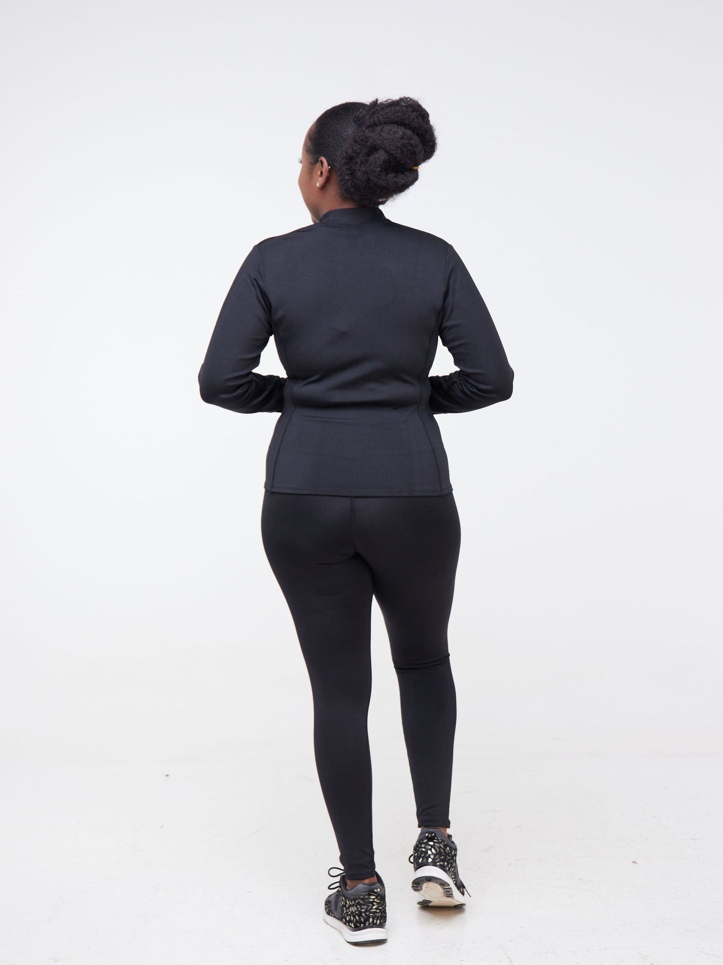 Vivo Fitness Long Sleeve Jacket - Black