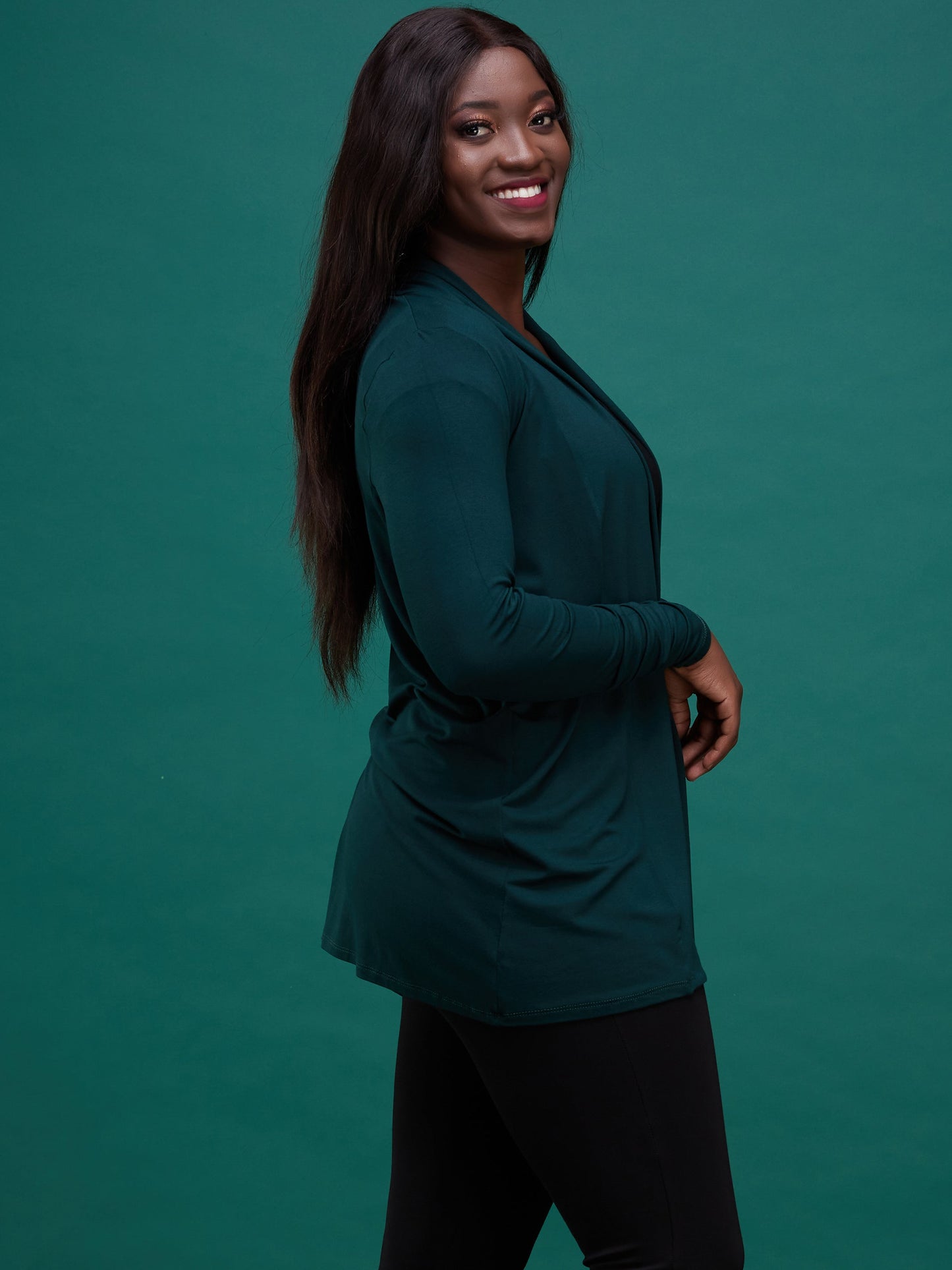 Vivo Basic Short Lily Waterfall - Dark Green