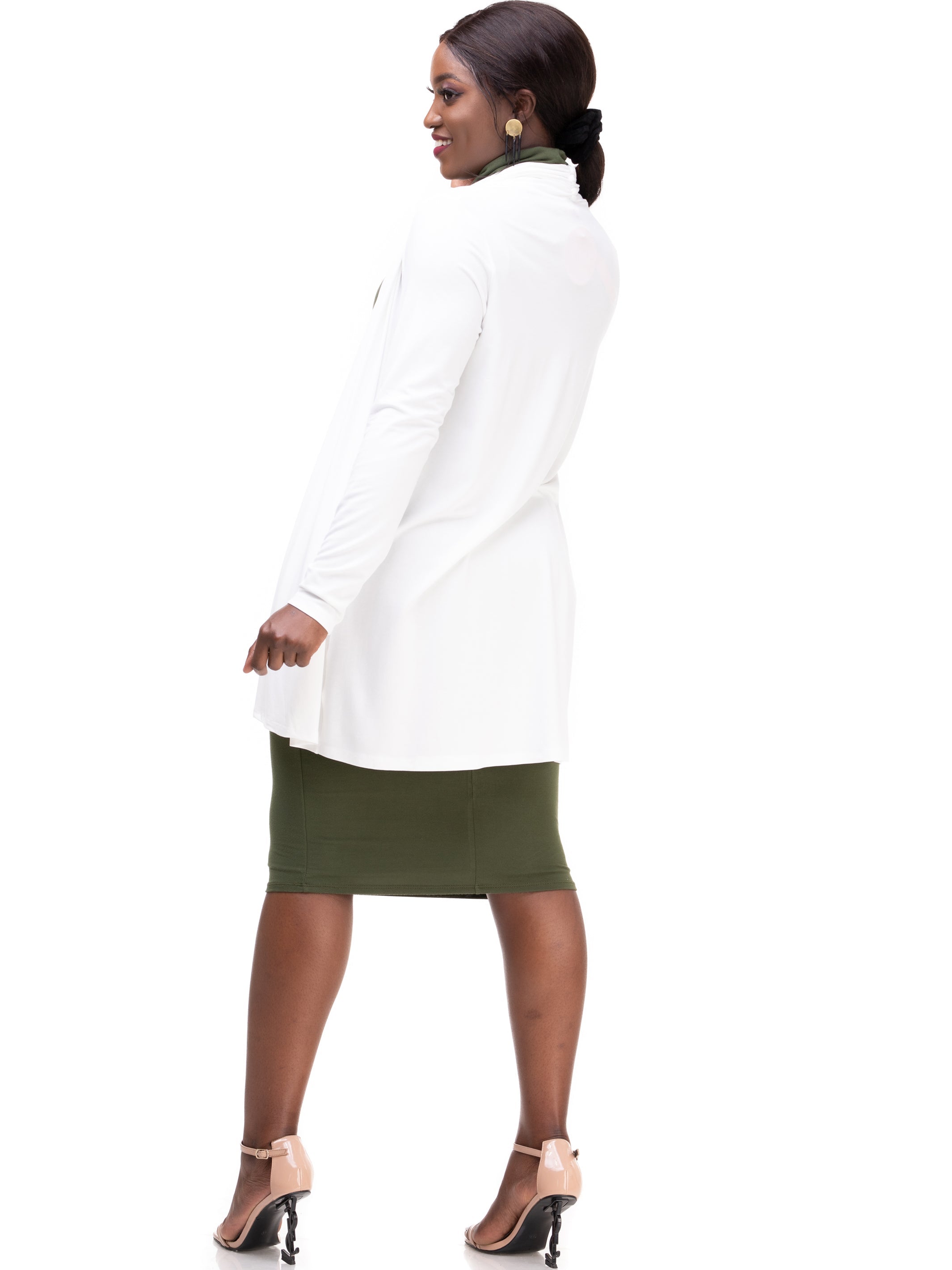 Vivo Basic May Jersey Waterfall - Off White