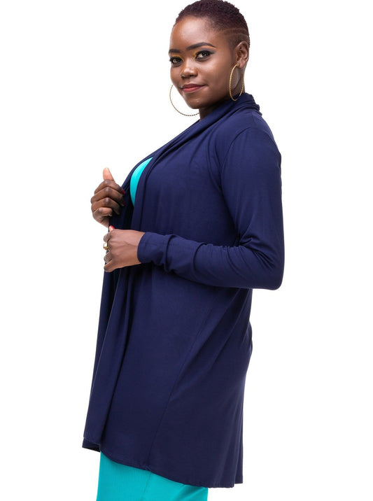 Vivo Basic May Jersey Waterfall - Navy Blue