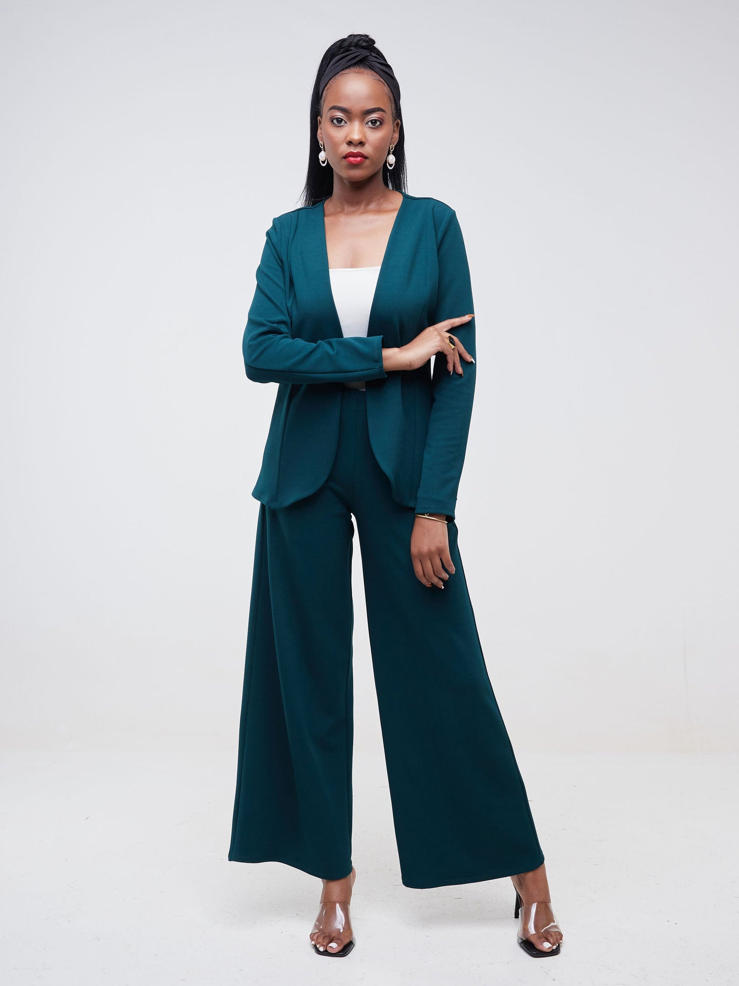 Vivo Imara Long Sleeve Jacket  - Dark Green