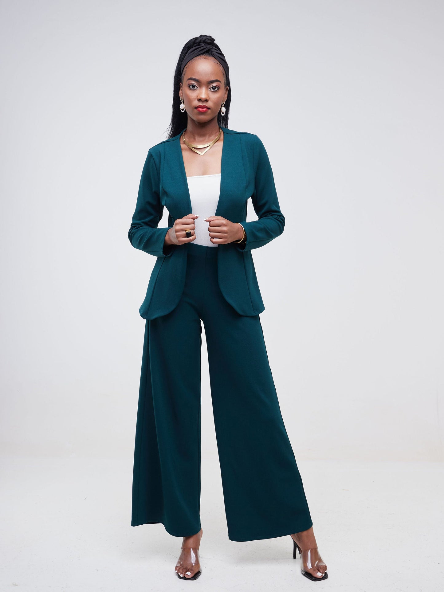 Vivo Imara Long Sleeve Jacket  - Dark Green