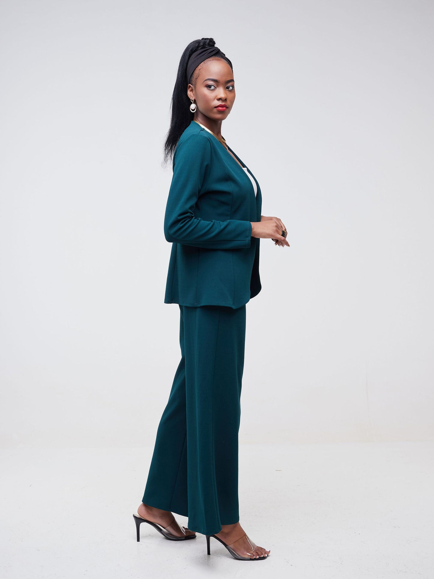 Vivo Imara Long Sleeve Jacket  - Dark Green